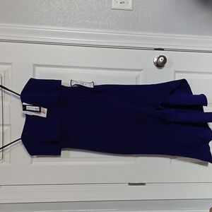 Xscape Dress Petite style 2242XP Royal Blue size 8P**